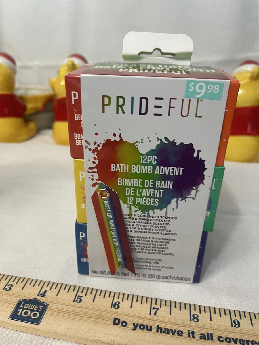 Rainbow Pride 12pcs Bath Bomb Advent Calendar BATH RARE Soak Hot Water Pridefull | eBay rainbow-pride-12pcs-bath-bomb-advent-calendar-bath-rare-soak-hot-water-pridefull-ebay