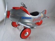 Coca Cola Silver Edition 1/3 scale Die Cast Pedal Plane Ken Kovach, 5611