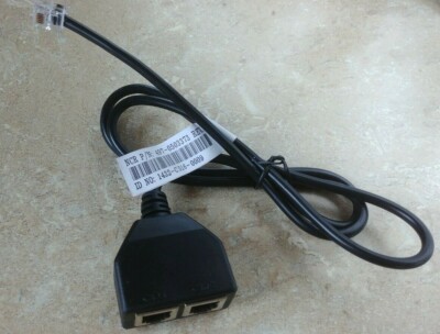 NCR 24V Dual CD1 CD2 6-Pin Cash Drawer ''Y'' Cable 1432-C516-0009 497-0503373