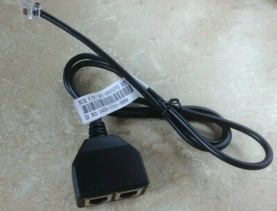 NCR 24V Dual CD1 CD2 6-Pin Cash Drawer "Y" Cable 1432-C516-0009 497-0503373