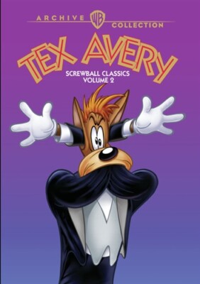 TEX AVERY SCREWBALL CLASSICS VOLUME 2 New Sealed DVD Warner Archive Collection