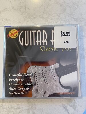 Guitar Rock: Classic 70s by Various Artists CD, Apr-2002, Flashback Records NEW