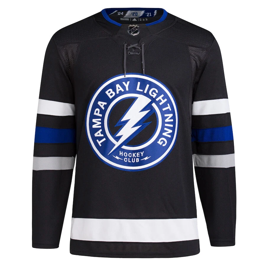 Men's Tampa Bay Lightning Black Alternate Primegreen NHL Jersey