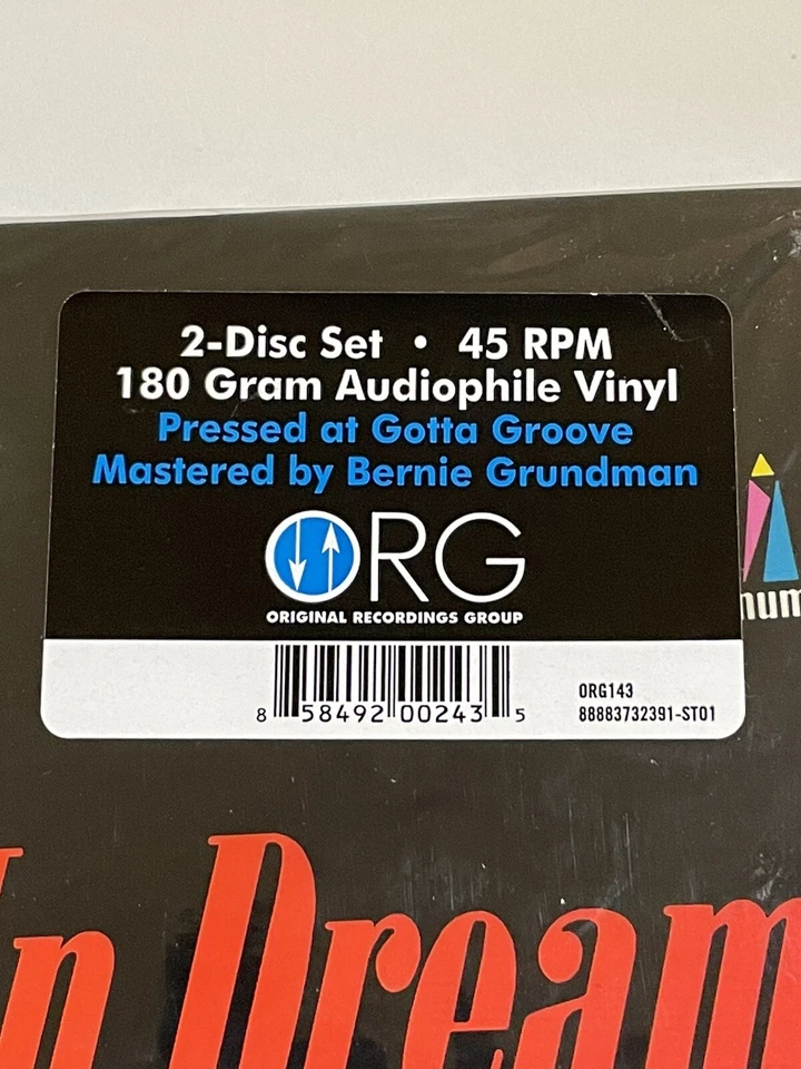 Roy Orbison - In Dreams - 45RPM 2LP ORG Numbered SEALED Only 2500 - Image 2 of 4