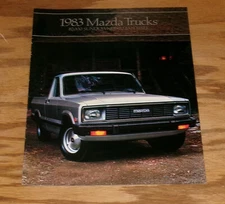 Original 1983 Mazda Truck Sales Brochure B2000 Sundowner B2200 Diesel Pickup
