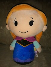 Hallmark Itty Bittys Disney Frozen Anna Beanbag Plush 11" Princess Stuffed...