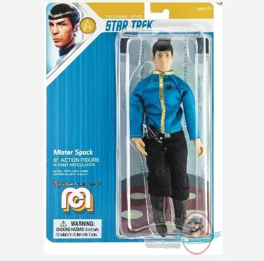 Mego Sci Fi Wave 5 Star Trek Spock Dress Uniform 8 inch Figure eBay