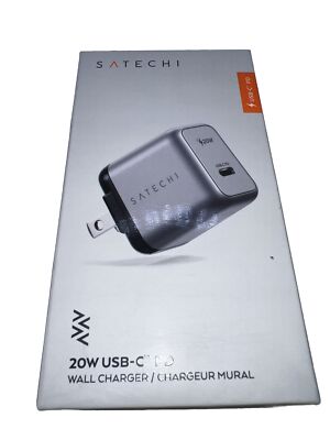 Satechi 20W USB-C PD Power Delivery Wall Charger Fast Charge