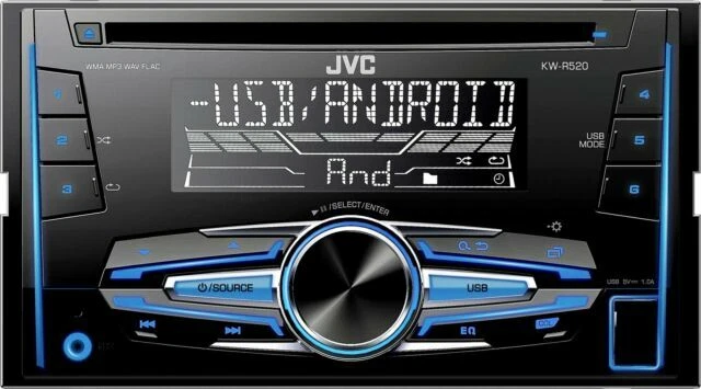 Autoradio e frontalini da auto JVC dimensione 2 DIN con Android