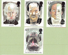 ROYAL MAIL STAMPS - UNPOSTED - CLASSIC HORROR TALES  - 1997