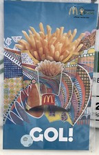 McDonalds World Cup FIFA Brazil French Fry Jewelry Soccer Crew Lapel Hat Pin (M)