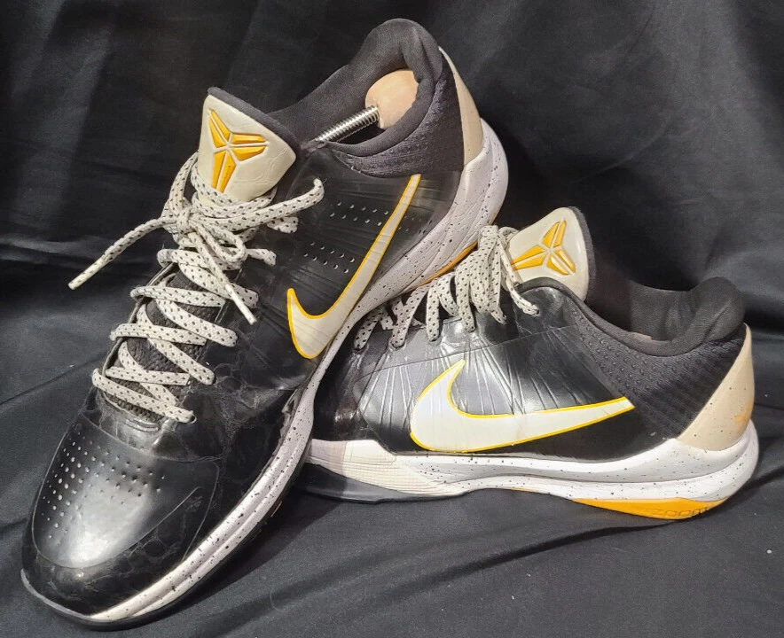 RARE Nike Zoom Kobe 5 Del Sol Sz 12 386429 002 PE Promo Grinch Christmas