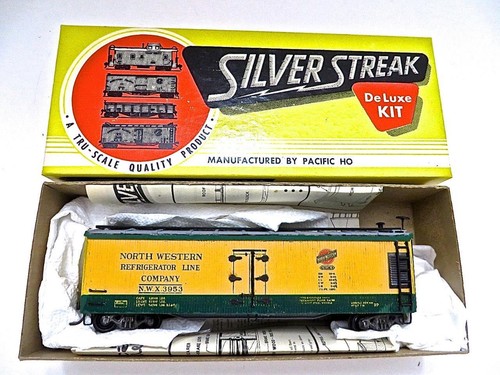 HO Silver Streak S419-345 Pro-Built 1930'S NORTHWESTERN Ice Hatch Reefer LowShip - Picture 2 of 8
