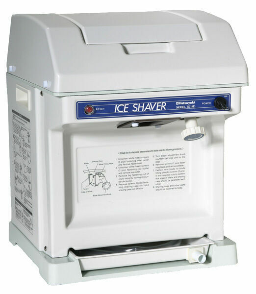 Hatsuyuki HC8E Cube Ice Shaver with Foot Pedal for sale online eBay