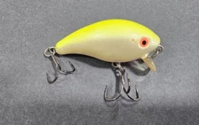 Mann's Vintage Baby 1-Minus Lure Single Stamp: Pearl Chartreuse