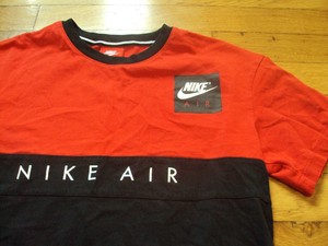 kids red nike shirt