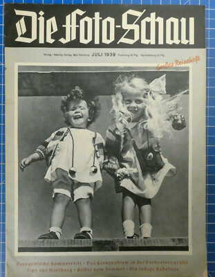 Die Foto Schau Juli 1939 Heering Verlag - H-598