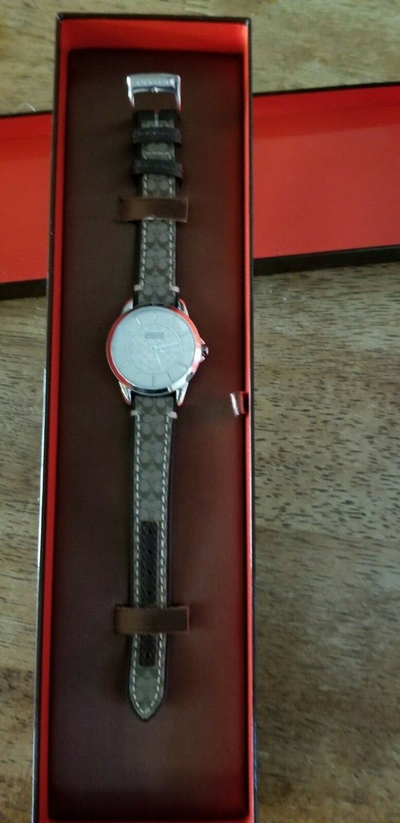 COACH LADIES CLASSIC ROUND MINI SIGNATURE WATCH | eBay display picture 1