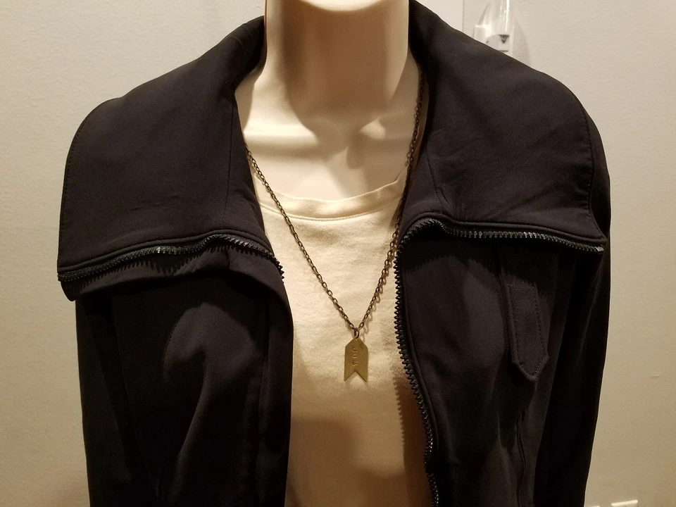 Chaqueta de moto para mujer ILARY ITALY Vera Pelle lycra/spandex negra talla pequeña Foto 2 de 4