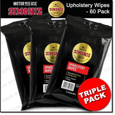 3x Simoniz Car Seats Upholstery Fabric & Carpet Cleaning ...