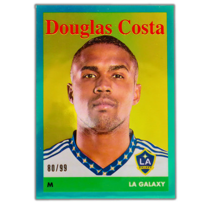 Douglas Costa 2023 Topps Chrome MLS 1958 Topps Insert Aqua Refractor /99