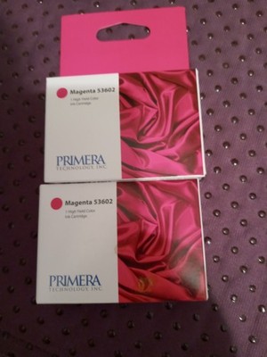 2-pk Primera 53602 Magenta Ink Cartridge for Bravo 4100 Series Printers