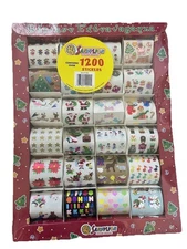 SEALED 1997 RARE Vintage Sandylion 1200 Sticker Set Box Extravaganza Holiday WOW
