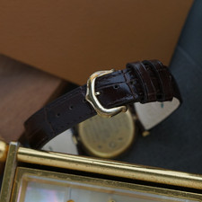 Cartier 1990s Vendome .925 Vermeil Small 24 mm 590004 Quartz 11