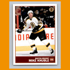 Mike Knuble #13 2003-04 Pacific Exhibit Yellow Backs Boston Bruins Hockey Card