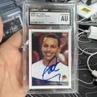 New ListingTopps 2009-10 Stephen Curry Rookie Autographed #321 CGC JSA