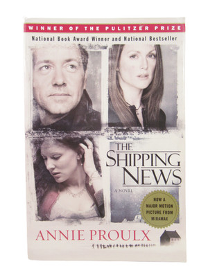 The Shipping News by Annie Proulx Paperback 2001 Movie Cover Pulitzer Prize