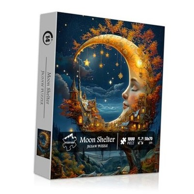 Moon Magic Tree House Puzzles for Adults 1000 Pieces, Nature Plant Art Mystery 