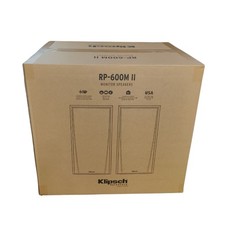 Klipsch RP-600M II Bookshelf Speakers - Ebony - New sealed