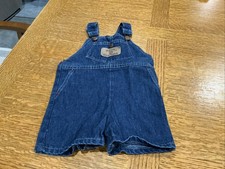 Vintage Toddler Denim Short Overalls - Built like A Mack Truck