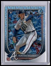 2025 Bowman #61 Hurston Waldrep Chrome Mojo Refractor