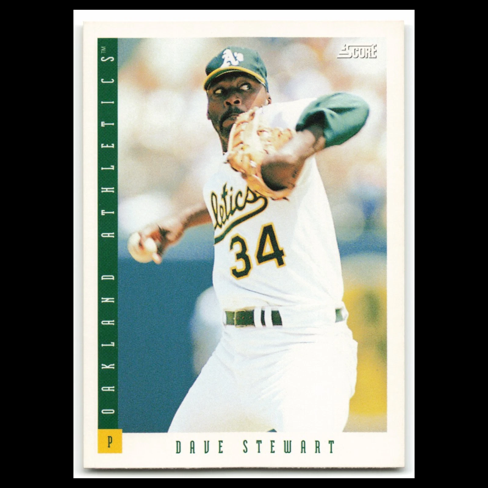 Dave Stewart trading card