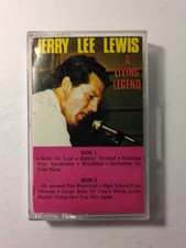 Jerry Lee Lewis: A Living Legend Vintage Cassette Tape