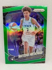 2025 Panini Prizm WNBA #53 Natisha Hiedeman Green Prizms