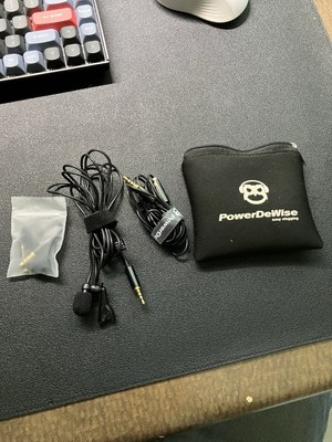 PowerDeWise Professional Grade Lavalier Clip On Microphone