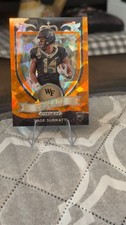 2021 Panini Prizm Draft Picks - Crusade Sage Surratt #177 Orange Ice Prizm (RC)