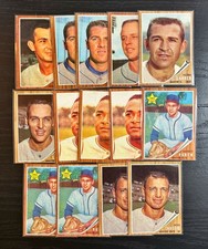1962 Topps Houston Colts team (14) Card Lot Set Builder VG-EX