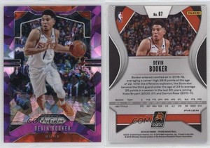 2019-20 Panini Prizm Purple Ice Prizm /149 Devin Booker #67