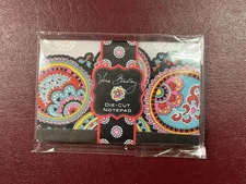 Vera Bradley Parisian Paisley Die Cut Note Pad