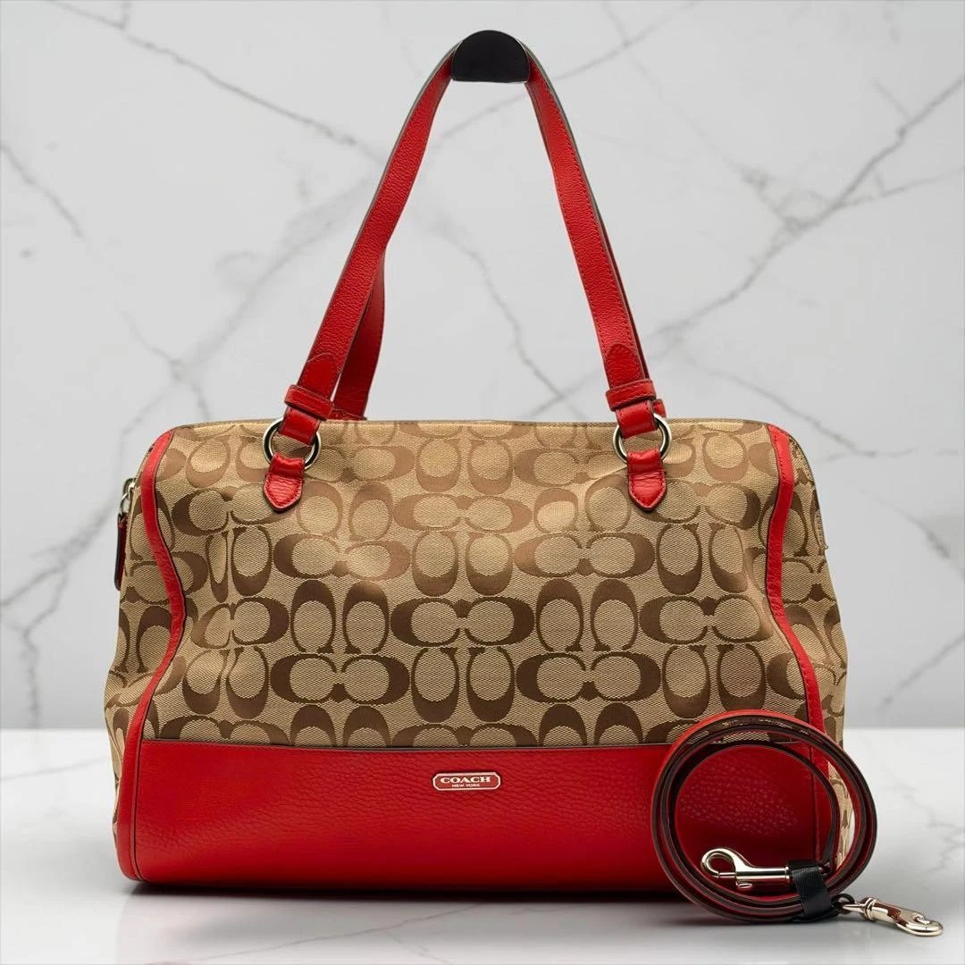 coach boston bag products for sale | eBay