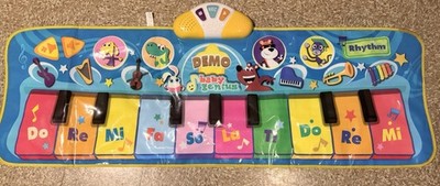 Baby Genius Musical Floor Piano Mat Electronic Keyboard Toddler Learning Toy