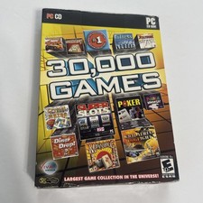 NEW SEALED PC CD-ROM 30,00 GAMES Sealed Cd