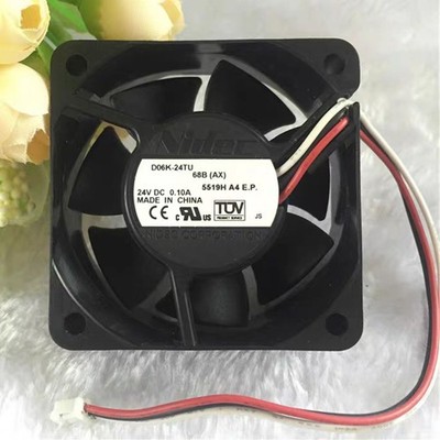 One New Nidec D06K-24TU DC24V 0.10A 3pin inverter fan#QW