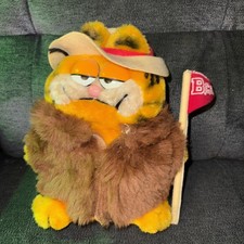 VTG 1981 Dakin Garfield B.C.O.C. Big Cat on Campus Plush Stuffed Animal 9 inch
