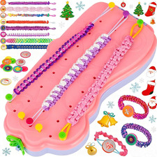 Bracelet Making Kit for Girls, Arts and Crafts for Kids Ages 8-12, Friendship Br