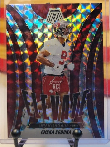 PANINI Mosaic 2025 Emeka Egbuka Elevate Silver Rookie  #2 Buccaneers NFL